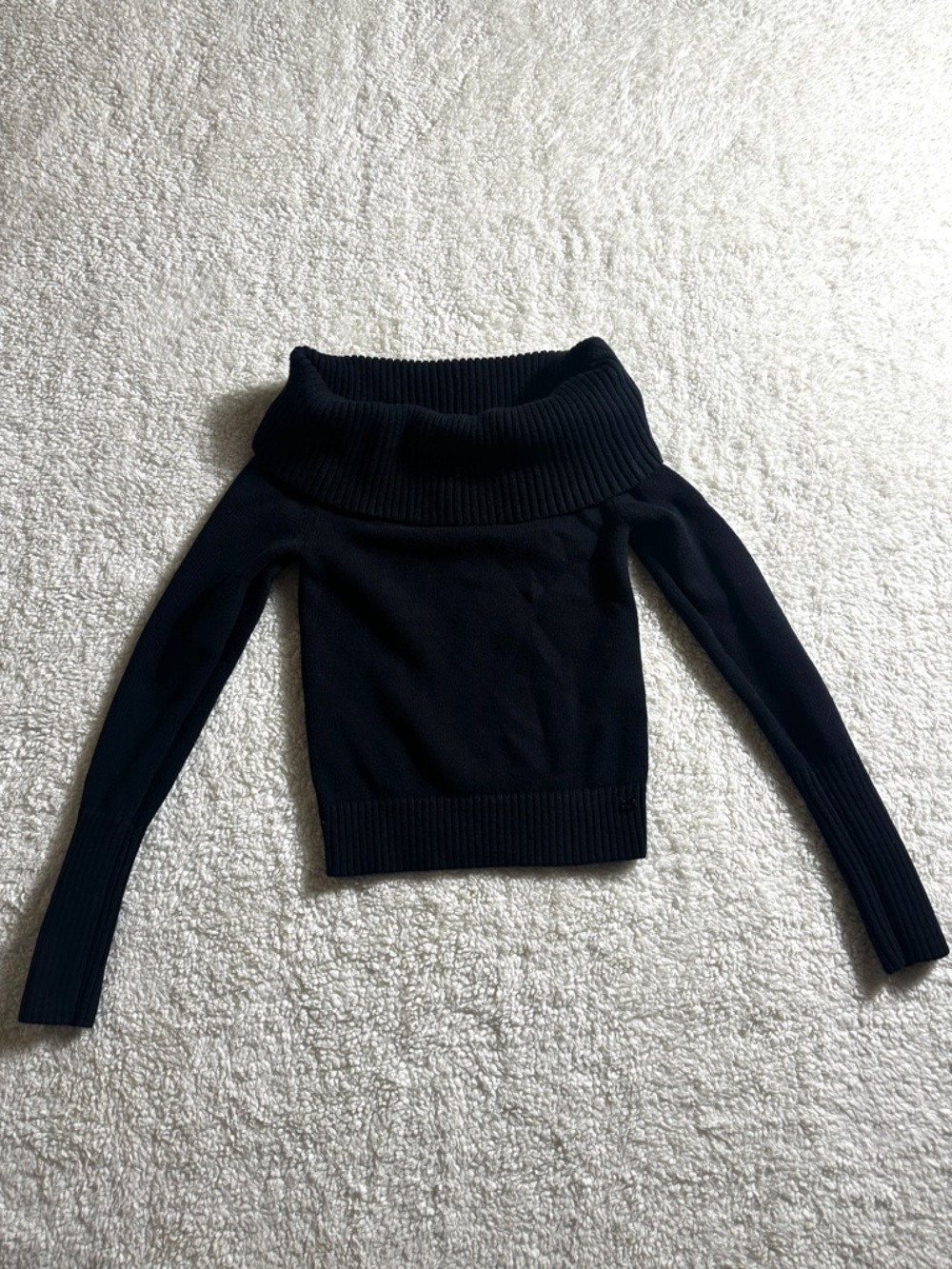 ARITZIA SUNDAY BEST TOPAZ OFF-THE-SHOULDER SWEATER - Picture 2 of 5